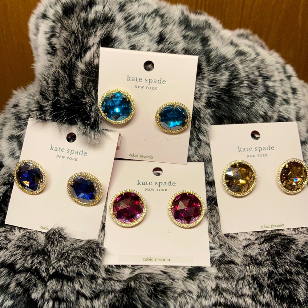 Kate Spade New York That Sparkle Round Earrings